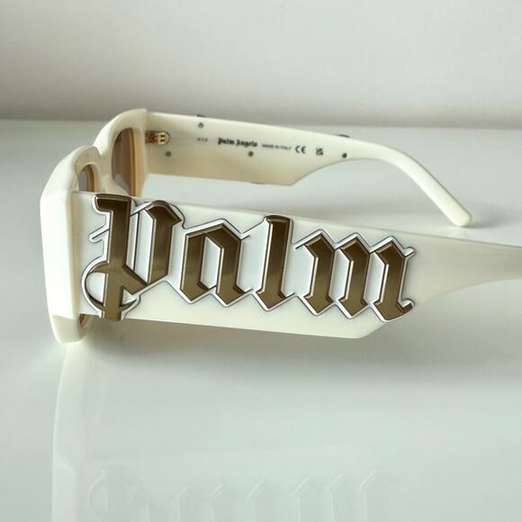 NEW!!! Palm Angels unisex sunglasses PERI015 0160 Authentic Retail 380$ - Picture 4 of 7